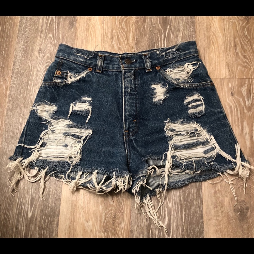 Vintage High waist Levi’s white label 1970s RARE